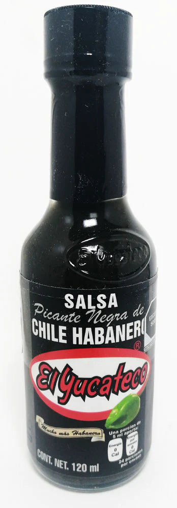 Salsa Picante Negra de Chile Habanero
